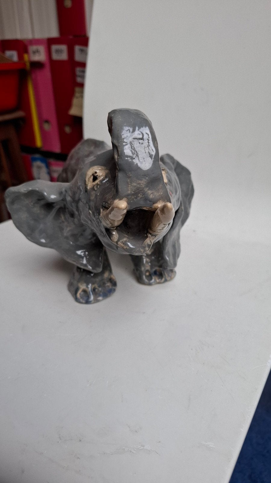 KERAMIEK OLIFANT, Ophalen of Verzenden