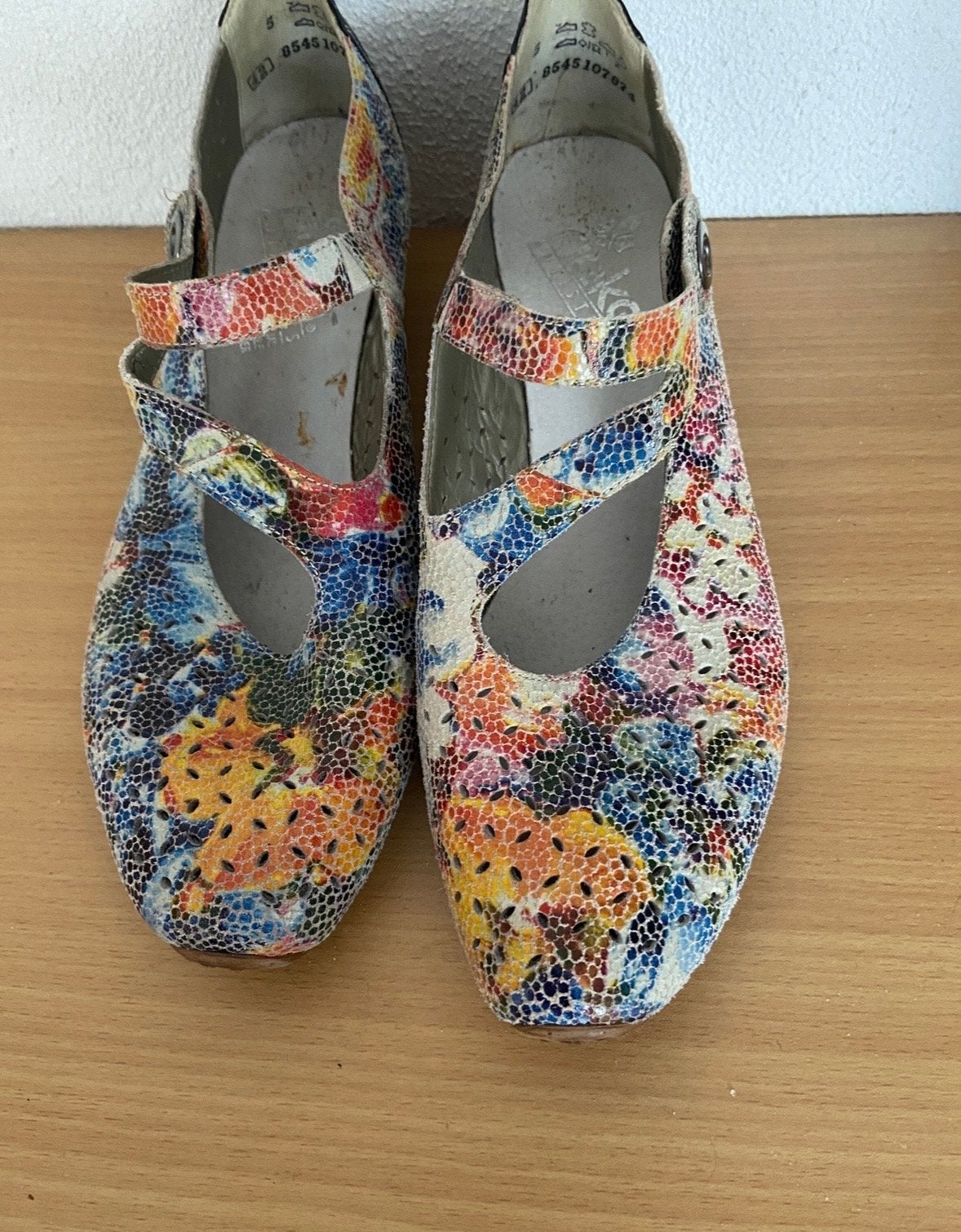 Rieker Dames Schoenen Multikleur Maat 42 Zo Goed Als Nieuw, Ophalen of Verzenden, Zo goed als nieuw, Overige kleuren, Schoenen met lage hakken