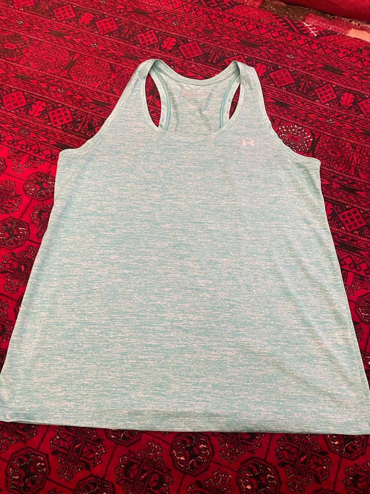 Under Armour sporttop dames XL - Zo goed als nieuw, Blauw, Maat 46/48 (XL) of groter, Ophalen of Verzenden, Fitness of Aerobics