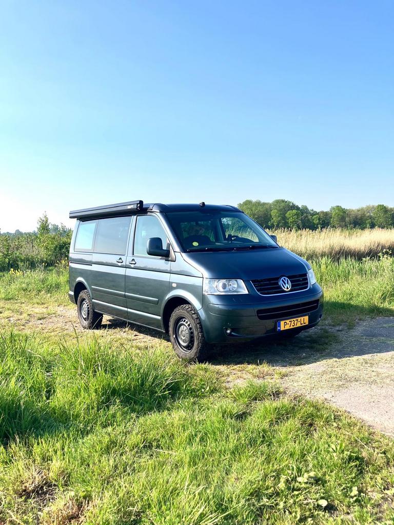 VW T5 2.5 TDI (Euro 5), Buscamper of Camperbus, Volkswagen, Particulier, 5 tot 6 meter