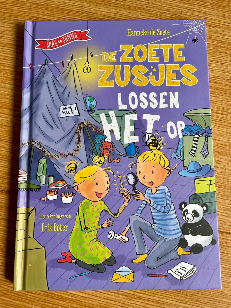 TE KOOP: boek De Zoete Zusjes lossen het op ZGAN, Fictie algemeen, Ophalen of Verzenden, Zo goed als nieuw, Hanneke de Zoete