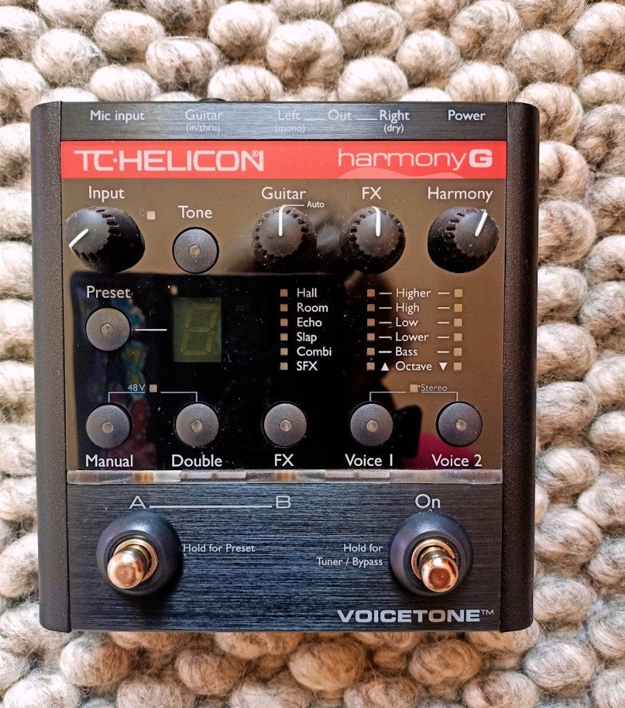 TC Helicon VoiceTone Harmony-G Vocaleffectprocessor, Ophalen of Verzenden, Zo goed als nieuw