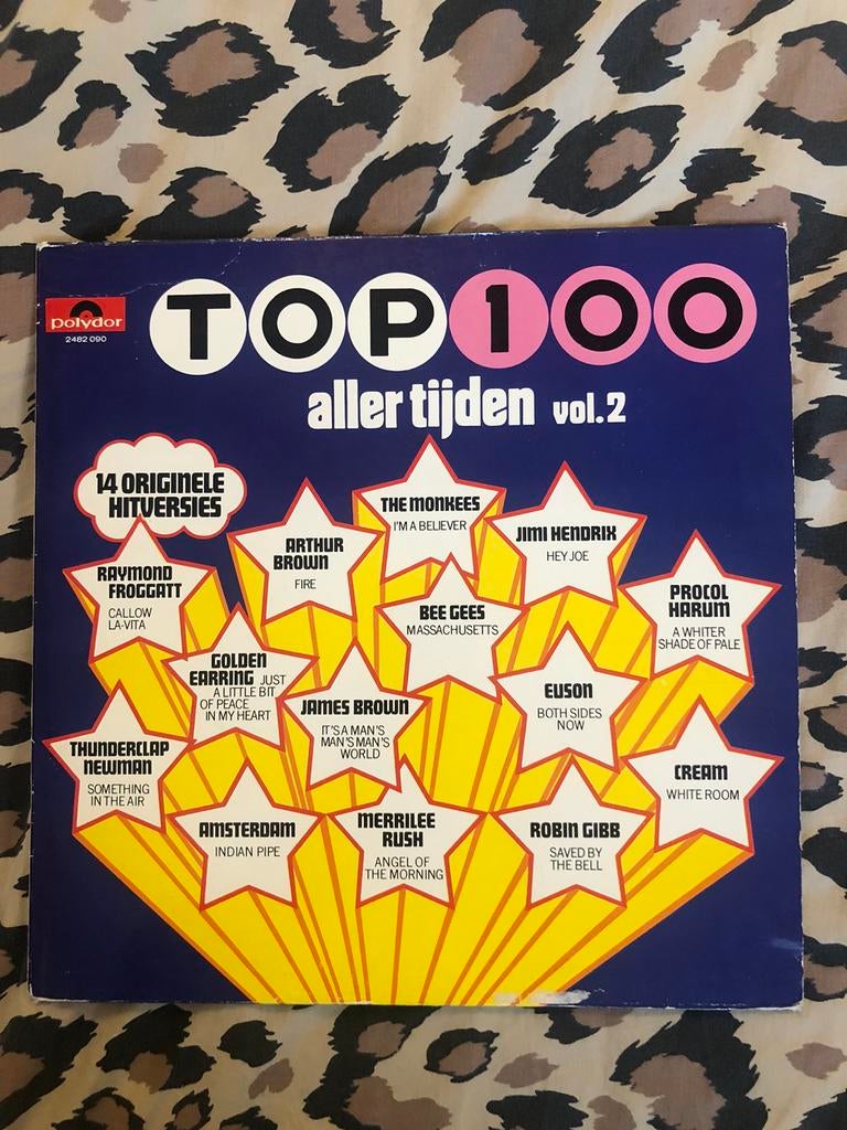 Lp Top 100 aller tijden vol. 2, Ophalen, Gebruikt, 12 inch