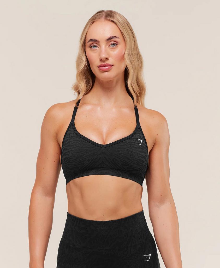 Adapt animal seamless sport bh gymshark maat S, Zwart, Nieuw, Ophalen of Verzenden, Fitness of Aerobics