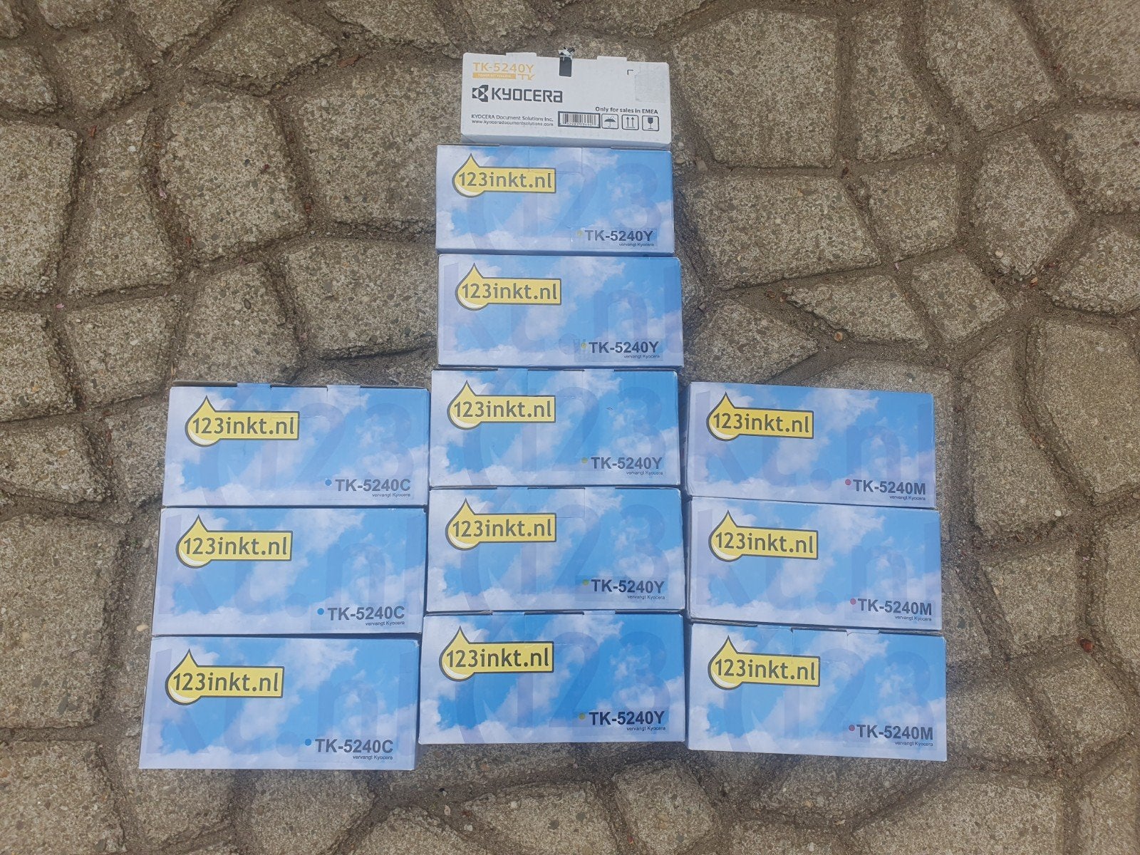 Te koop 12 cardridges zie foto voor nummer, Ophalen, Overige typen