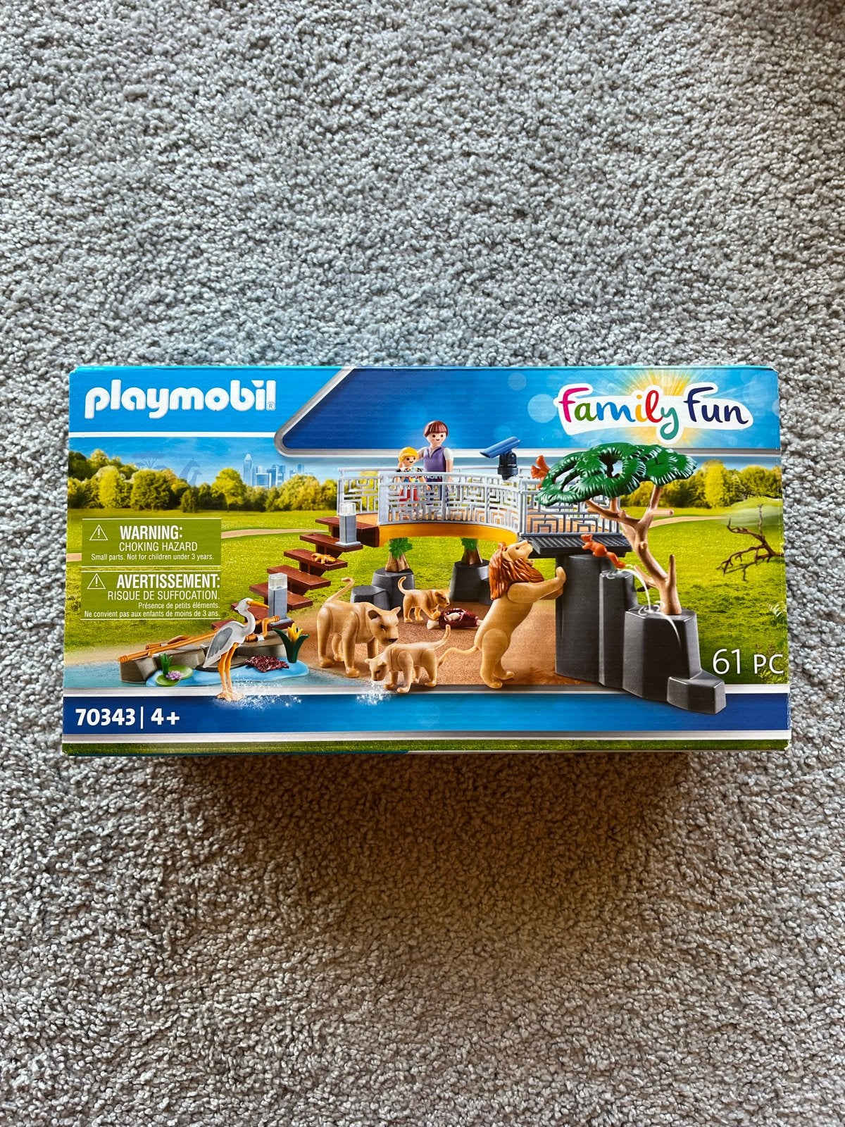 PLAYMOBIL Family Fun Leeuwenverblijf 70343, Ophalen of Verzenden, Zo goed als nieuw