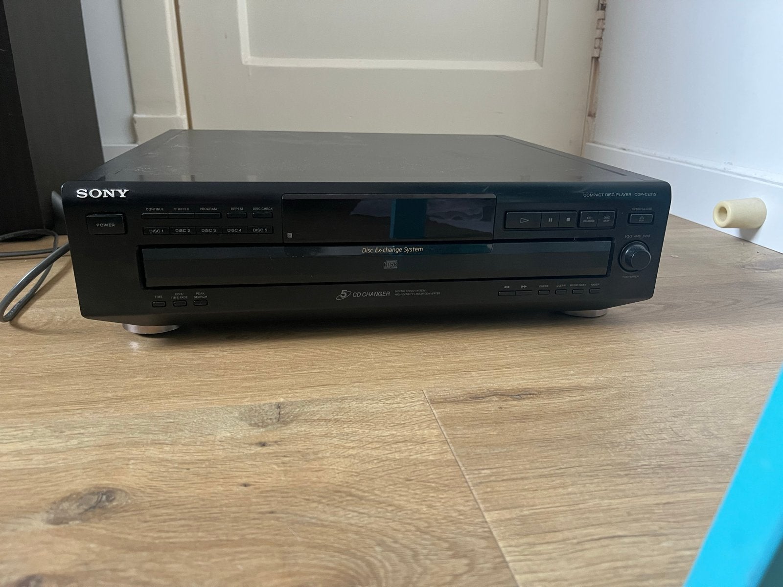 Sony CDP-CE335 5 CD-wisselaar met afstandsbediening, Ophalen, Gebruikt, Sony, Wisselaar