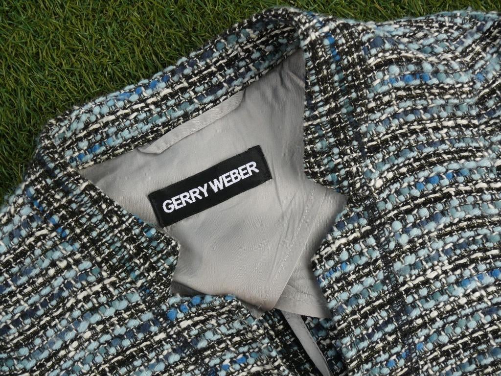 GERRY WEBER jasje maat 40 / 42 als nieuw, Blauw, Maat 42/44 (L), Ophalen of Verzenden, Zo goed als nieuw