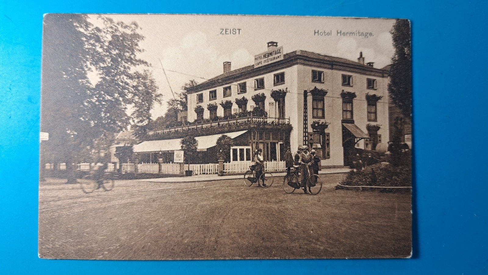 Zeist hotel Hermitage, Ophalen of Verzenden, Voor 1920, Ongelopen, Utrecht