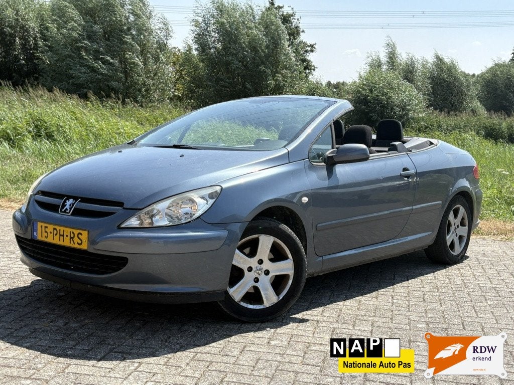 Peugeot 307 CC 2.0-16V / Probleemloos / Lage km / Vol optie, Auto's, Gebruikt, 4 cilinders, Cabriolet, 4 stoelen