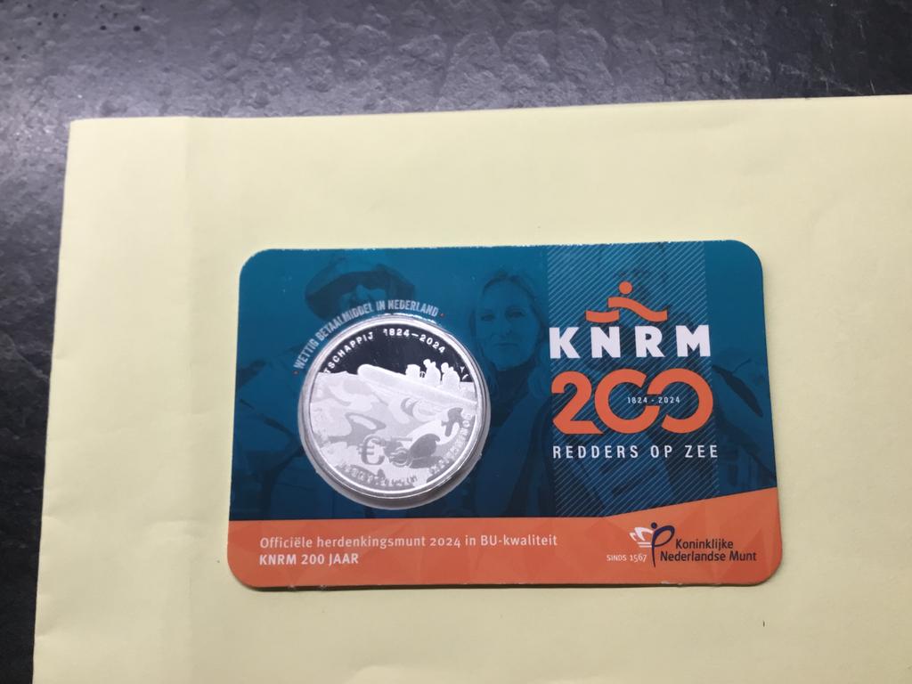 COiNCARD  KNRM BU REDDERS OP ZEE., Ophalen of Verzenden, Overige landen, 2 euro