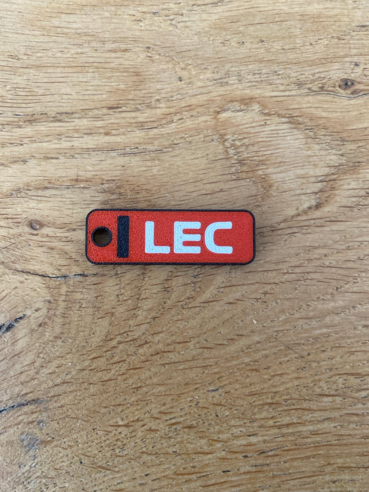 Leclerc Sleutelhanger f1 - 3D Geprint, Ophalen of Verzenden, Zo goed als nieuw, Overige typen