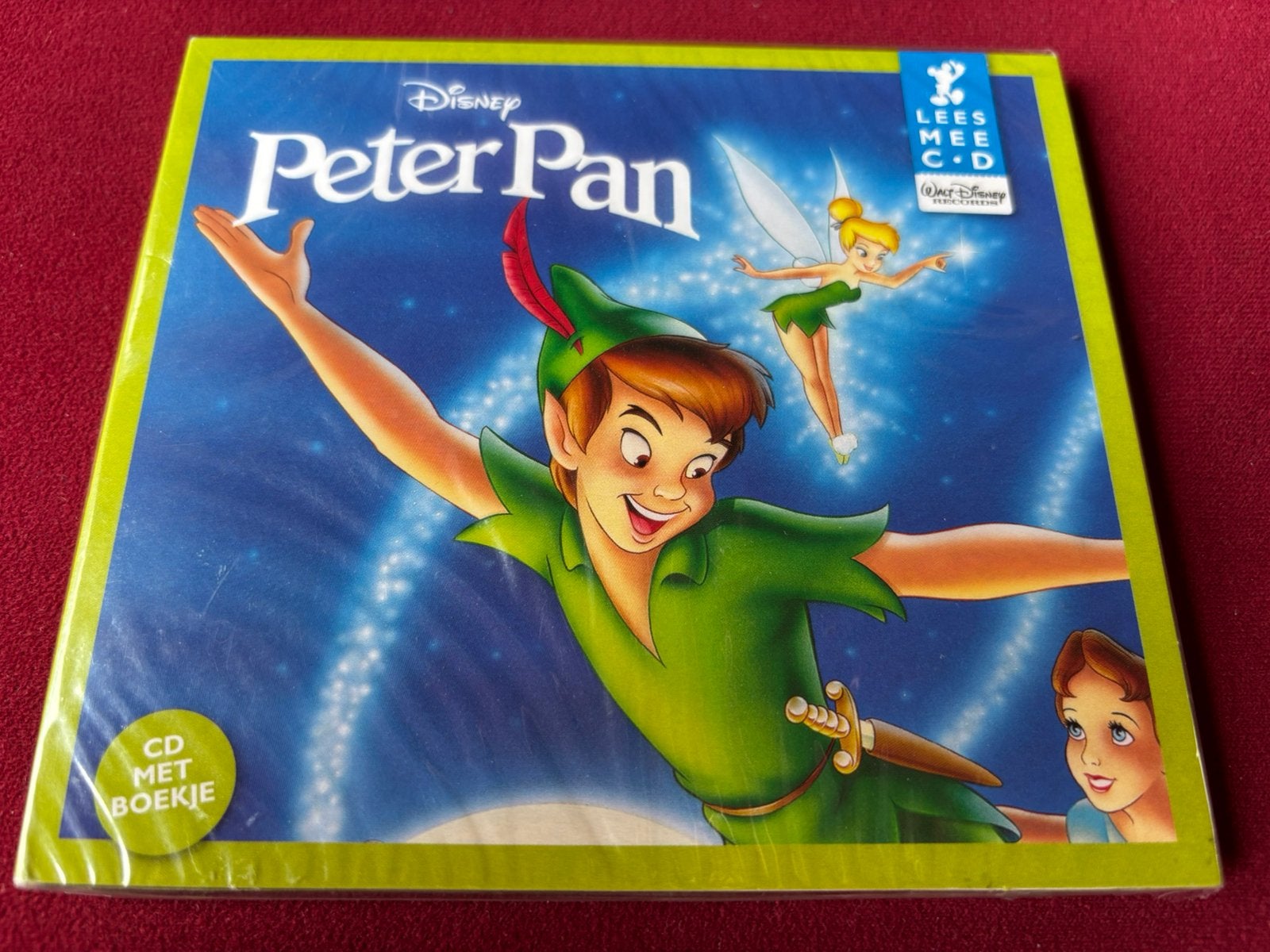 Peter Pan - Walt Disney ‘lees mee-cd’ met boekje, Boeken, Ophalen of Verzenden, Cd, Kind