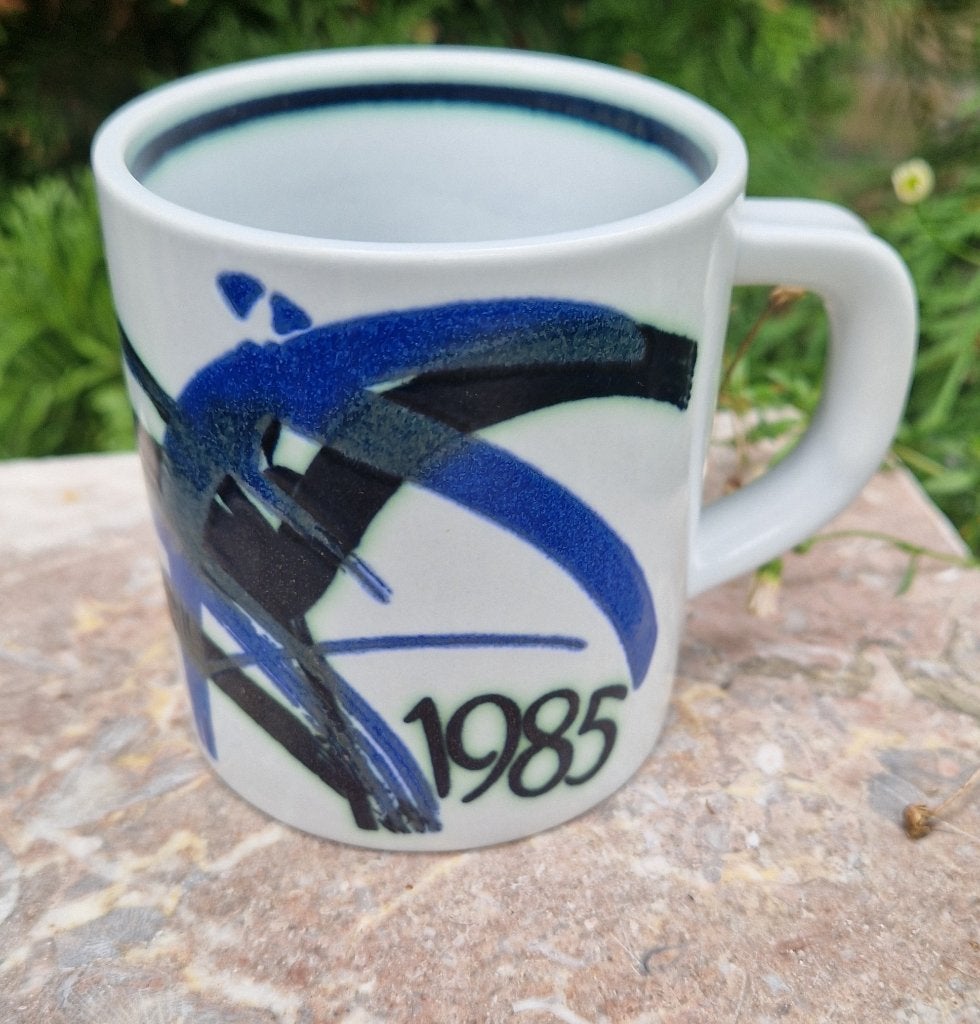 Scandinavian design gesigneerde MOK 1985 Royal Copenhagen, Ophalen of Verzenden, Handgemaakt, Steen/keramiek, Overige typen
