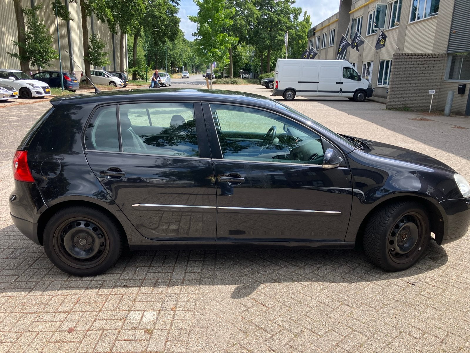 Volkswagen 2008 Zwart, Auto's, 1226 kg, Zwart, Stationwagon, 140 €/maand
