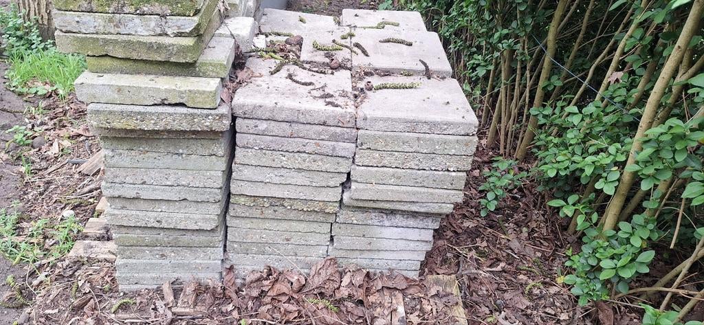 GRATIS Tegels 30x30, Ophalen of Verzenden, Gebruikt, Beton, Terrastegels