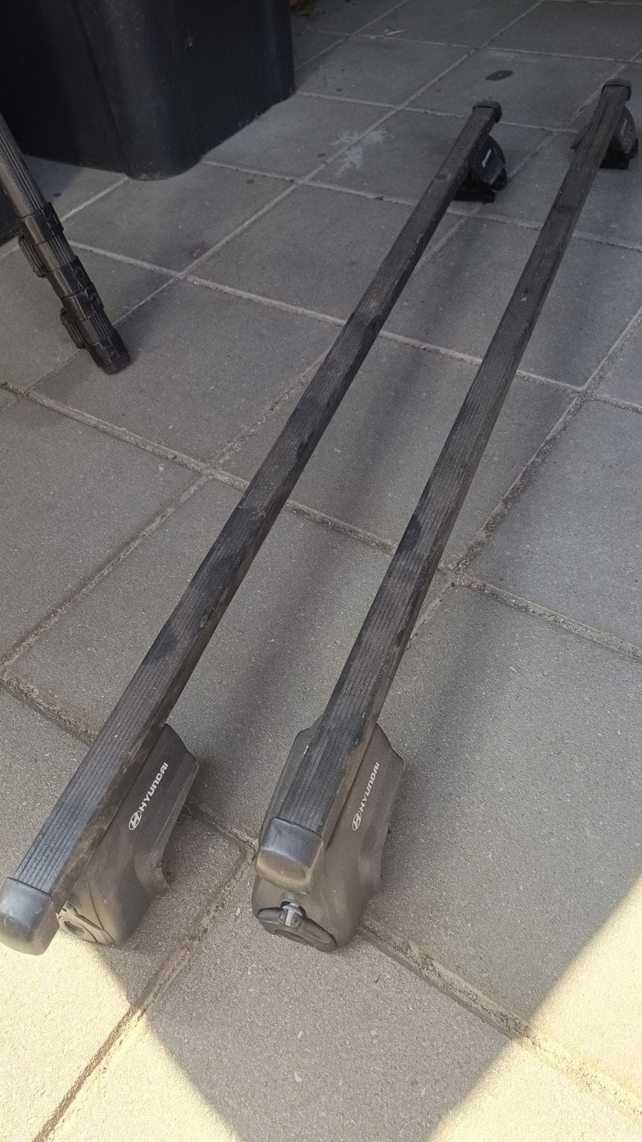 Hyundai dakdragers, Ophalen, Gebruikt