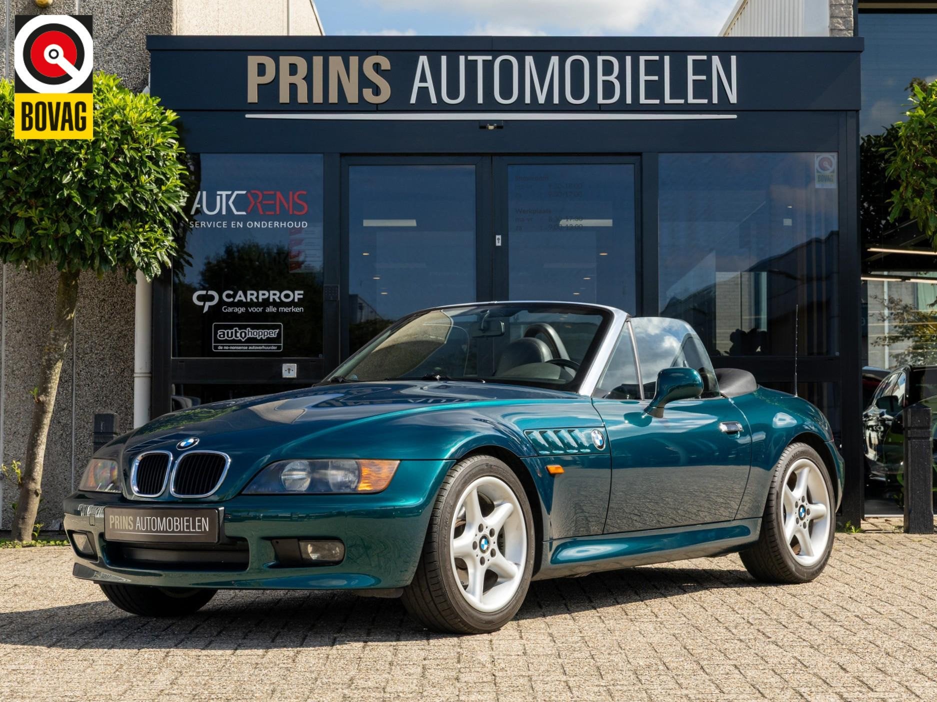 BMW Z3 Roadster 1.8, Achterwielaandrijving, Gebruikt, Zwart, 4 cilinders