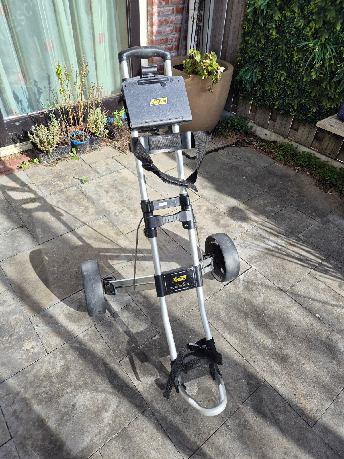 bagboy c5 golftrolley trombonemodel, Ophalen of Verzenden, Zo goed als nieuw, Golfkar, Overige merken