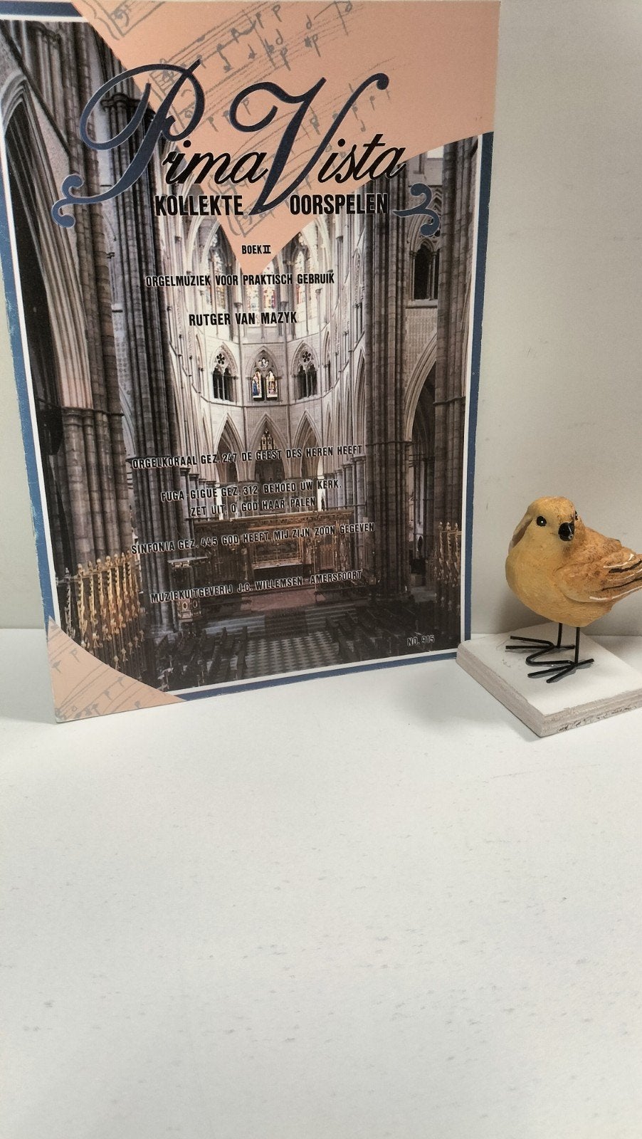 Mazijk, Rutger van; Prima Vista Kollekte voorspelen boek 2, Orgel, Gebruikt, Ophalen of Verzenden, Religie en Gospel