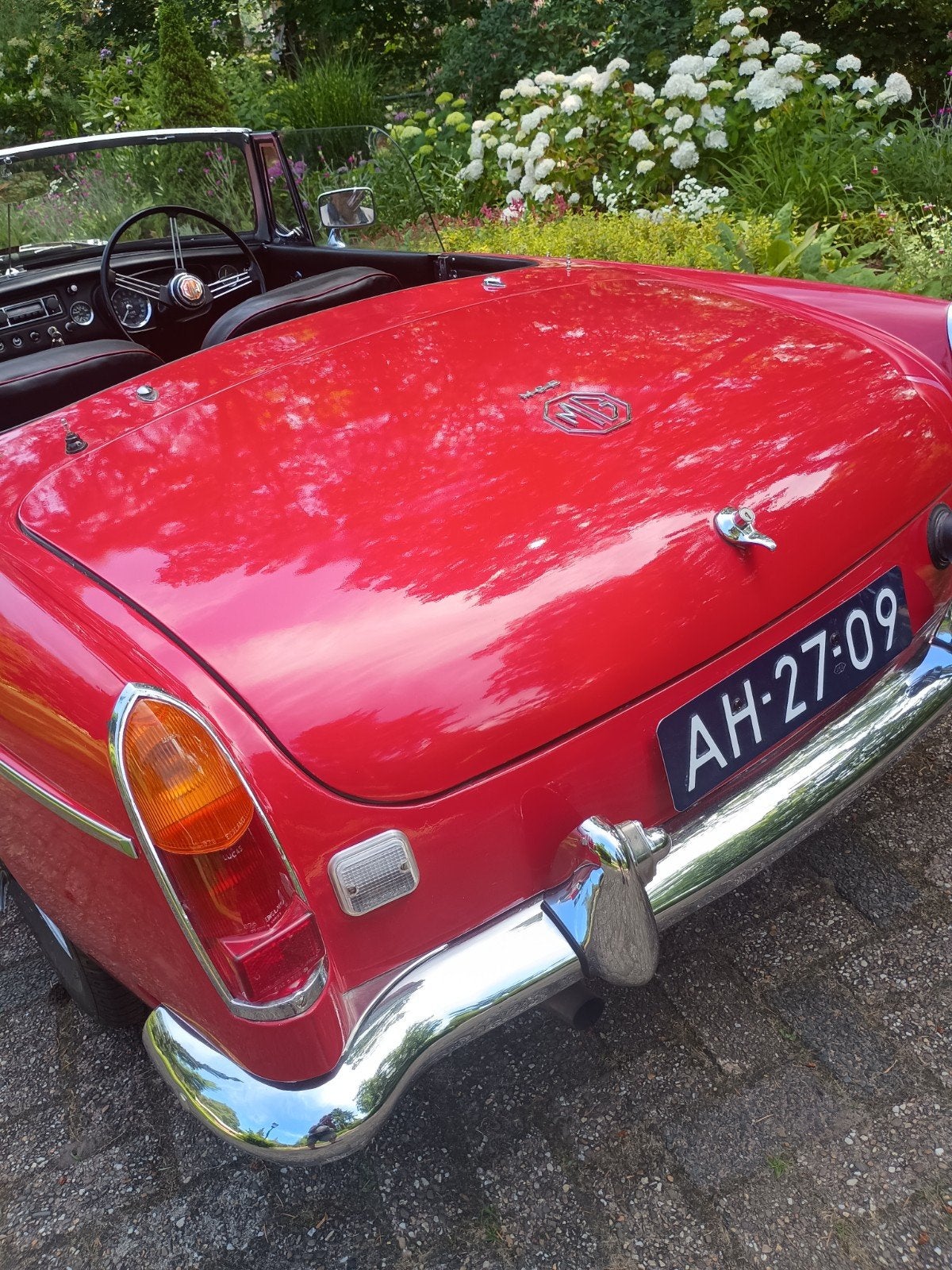 MG *b*b 1.8 Cabriolet 1967 Rood, Auto's, MG, Particulier, Benzine, Cabriolet, Handgeschakeld, Geïmporteerd, Rood, Ophalen