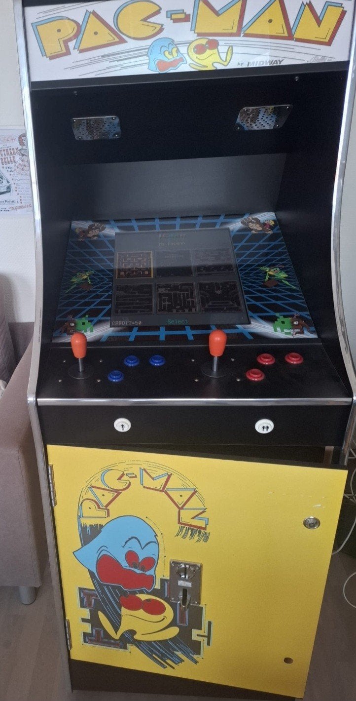 Pac-Man Arcade Kast!, Puzzel en Educatief, Gebruikt, 1 speler, Ophalen of Verzenden