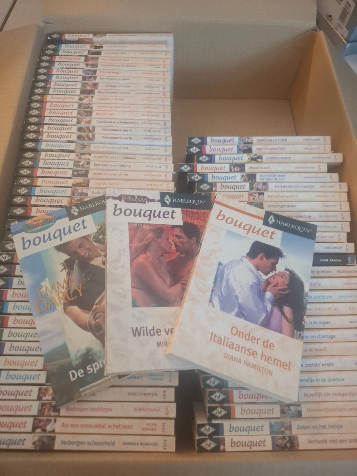 Bouquet reeks, 2300-nummers, € 0,50 p/st, Ophalen, Gelezen