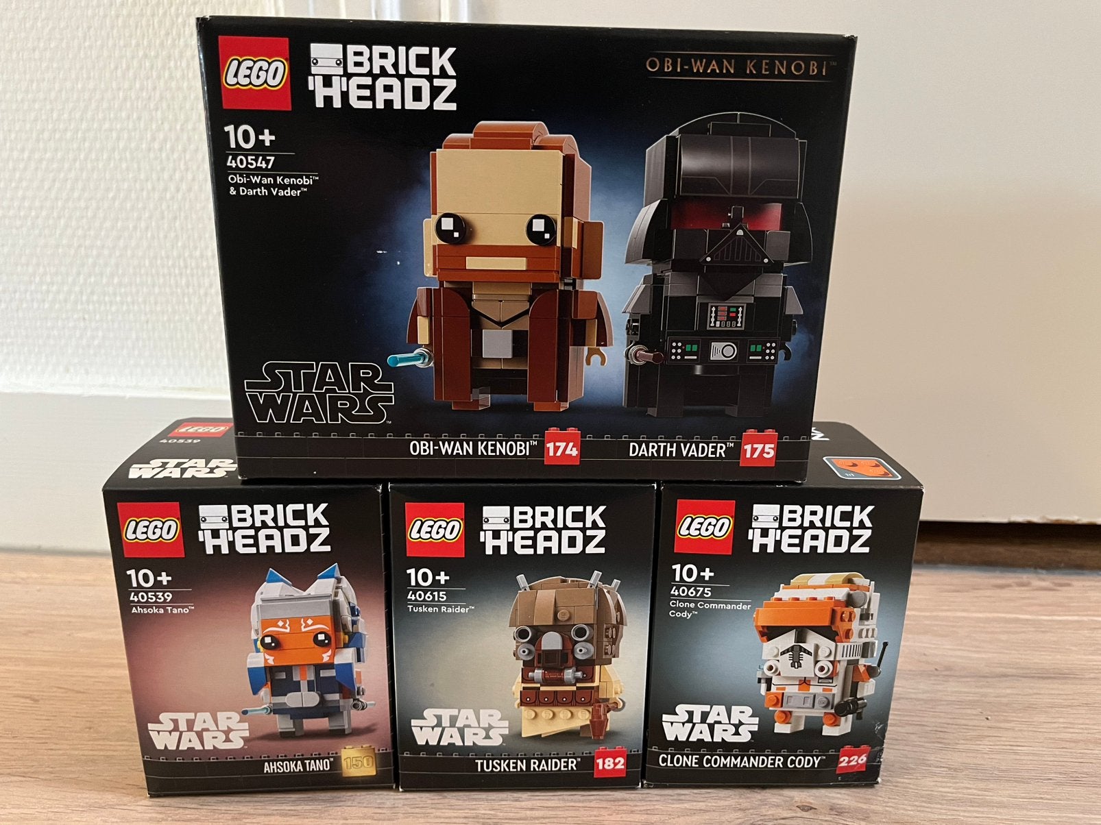 Lego star wars brickheadz 40539, 40547, 40615, 40675 nieuw, BrickHeadz, Lego, Nieuw, Ophalen of Verzenden