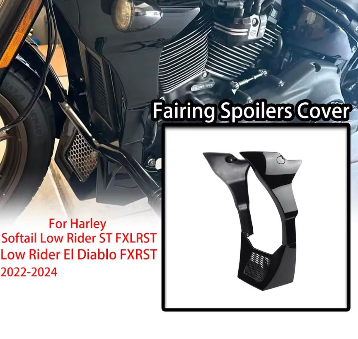 Harley FXLRST Fairing spoiler nieuw, Ophalen of Verzenden, Nieuw