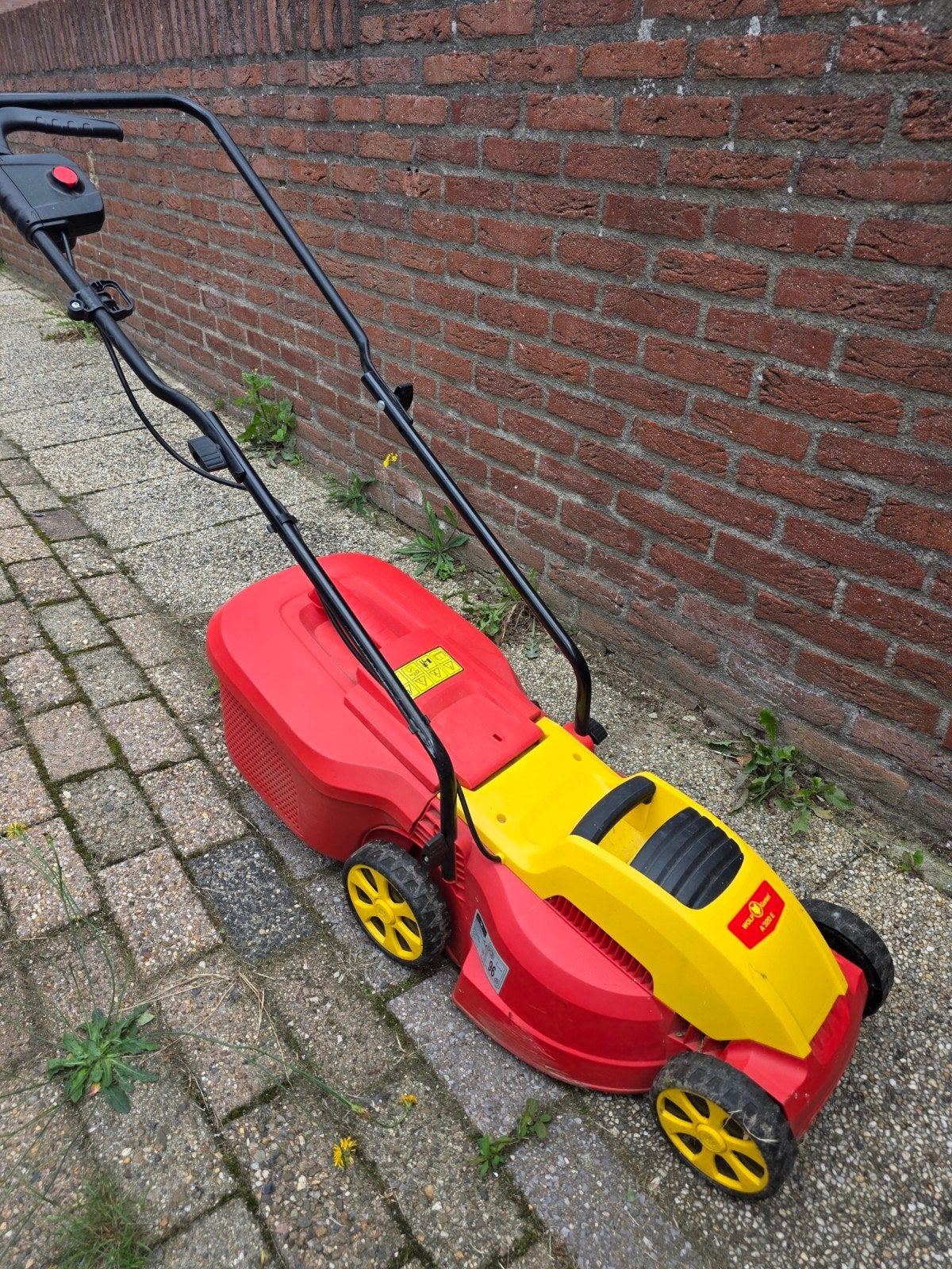 Wolf Garten Elektrische Grasmaaier, Gebruikt, Elektrische grasmaaier, Ophalen of Verzenden, Opvangbak
