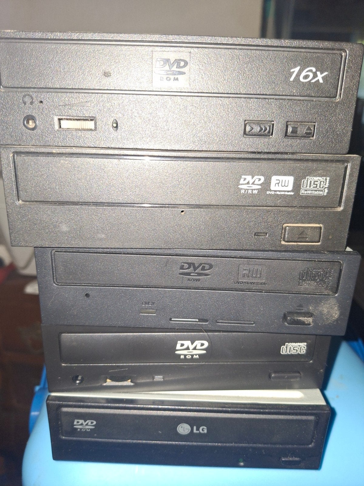 DVD spelers en branders (intern) - werkend, Ophalen of Verzenden