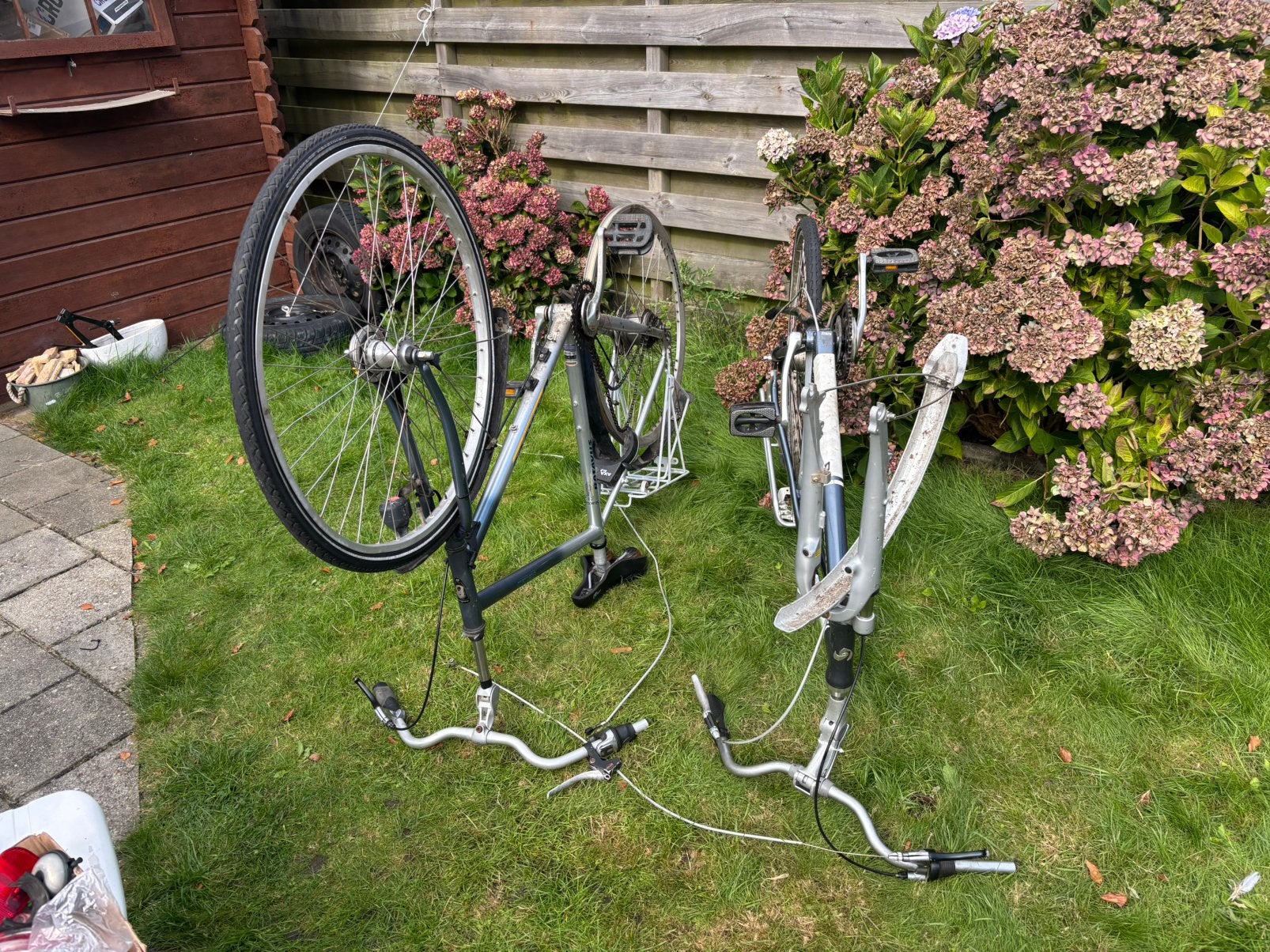 2 Fietsen, Ophalen, Gebruikt