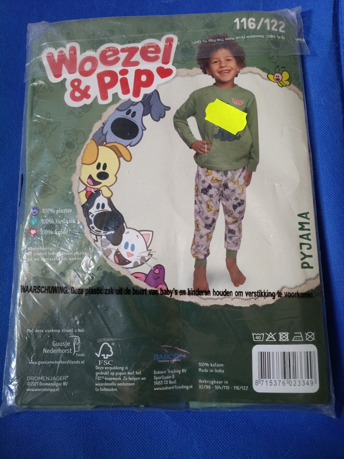 Woezel & Pip Pyjama - Nieuw in verpakking, Kinderen en Baby's, Ophalen of Verzenden, Nieuw, Maat 116