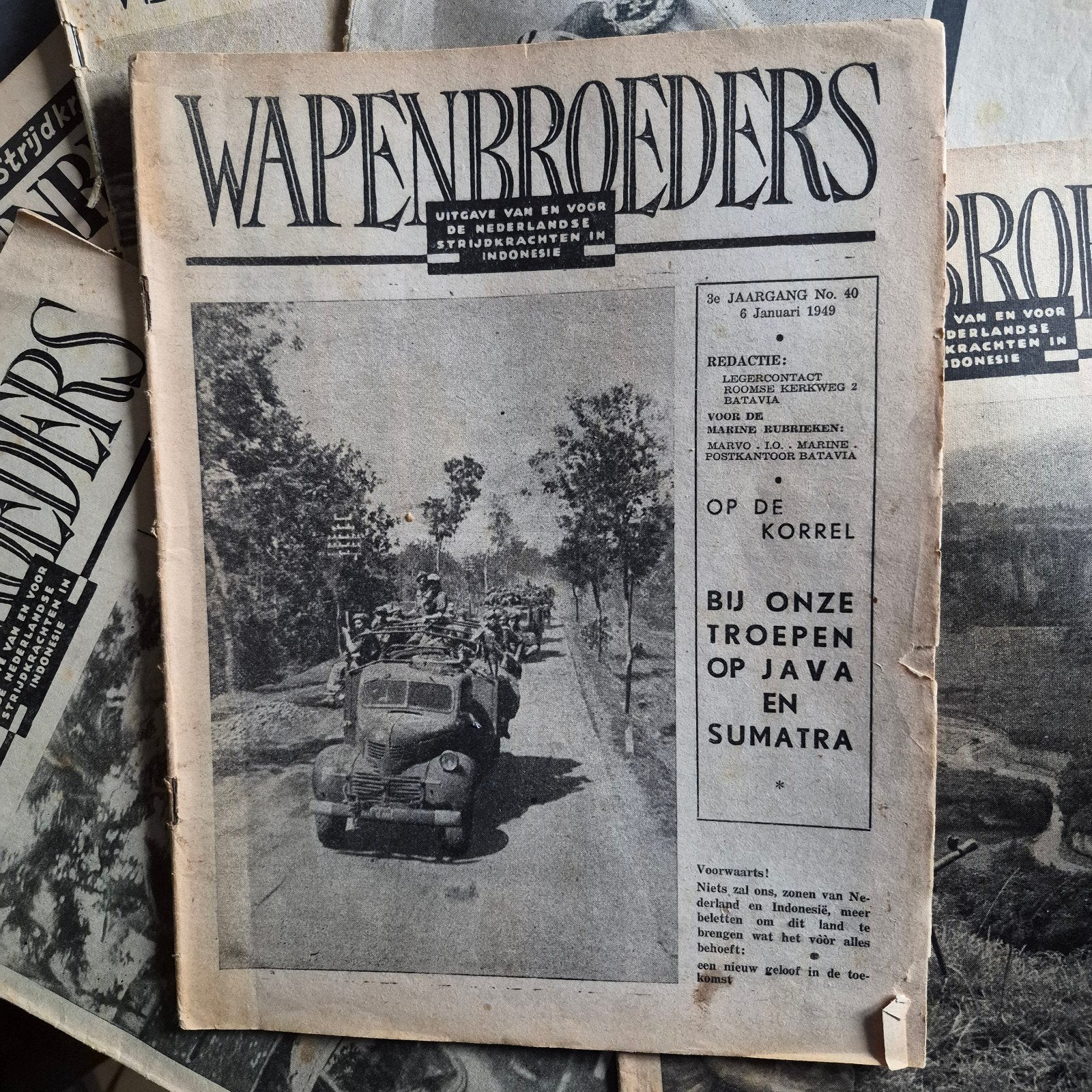 Wapenbroeders tijdschriften, Ophalen of Verzenden, Gelezen