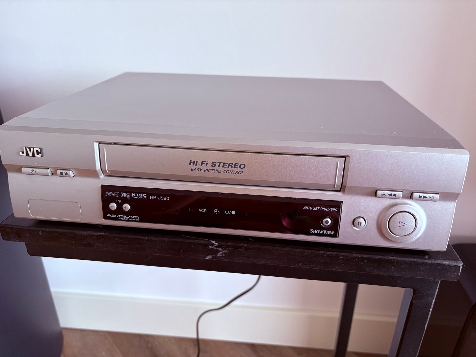 JVC HR-J590 Hi-Fi Stereo VHS-speler/recorder, Ophalen, Gebruikt, VHS-speler of -recorder