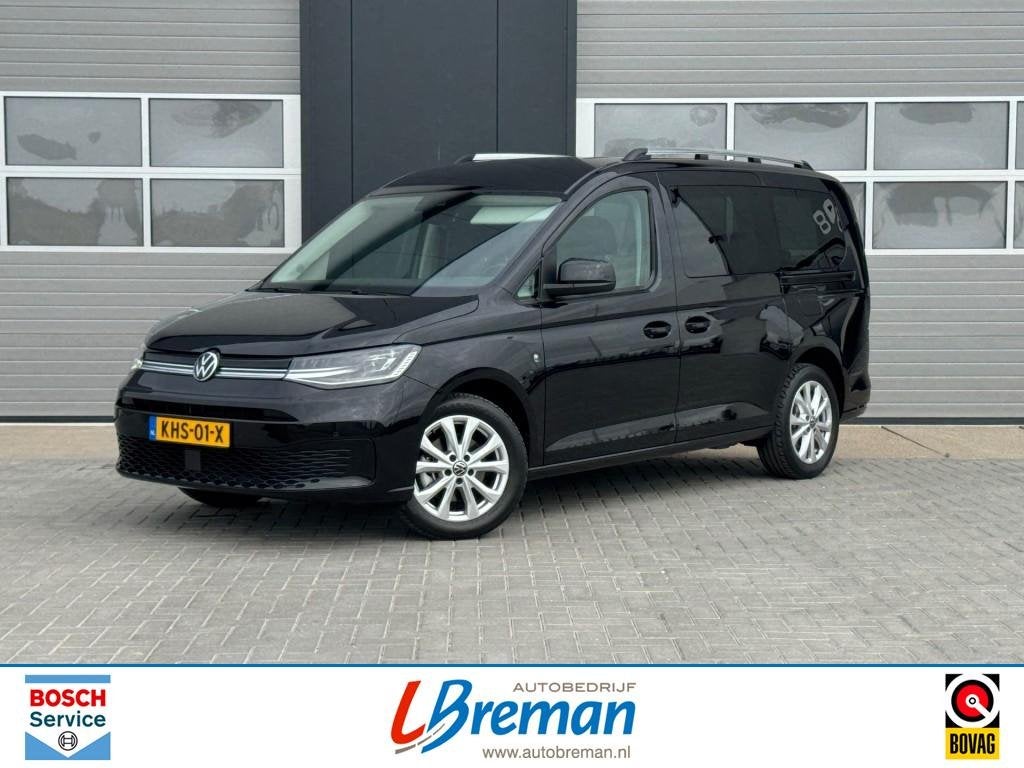 Volkswagen CADDY MAXI 1.5 TSi DSG 7 persoons Caddy Maxi, Auto's, 1556 kg, 4 cilinders, Met garantie (alle), 7 stoelen