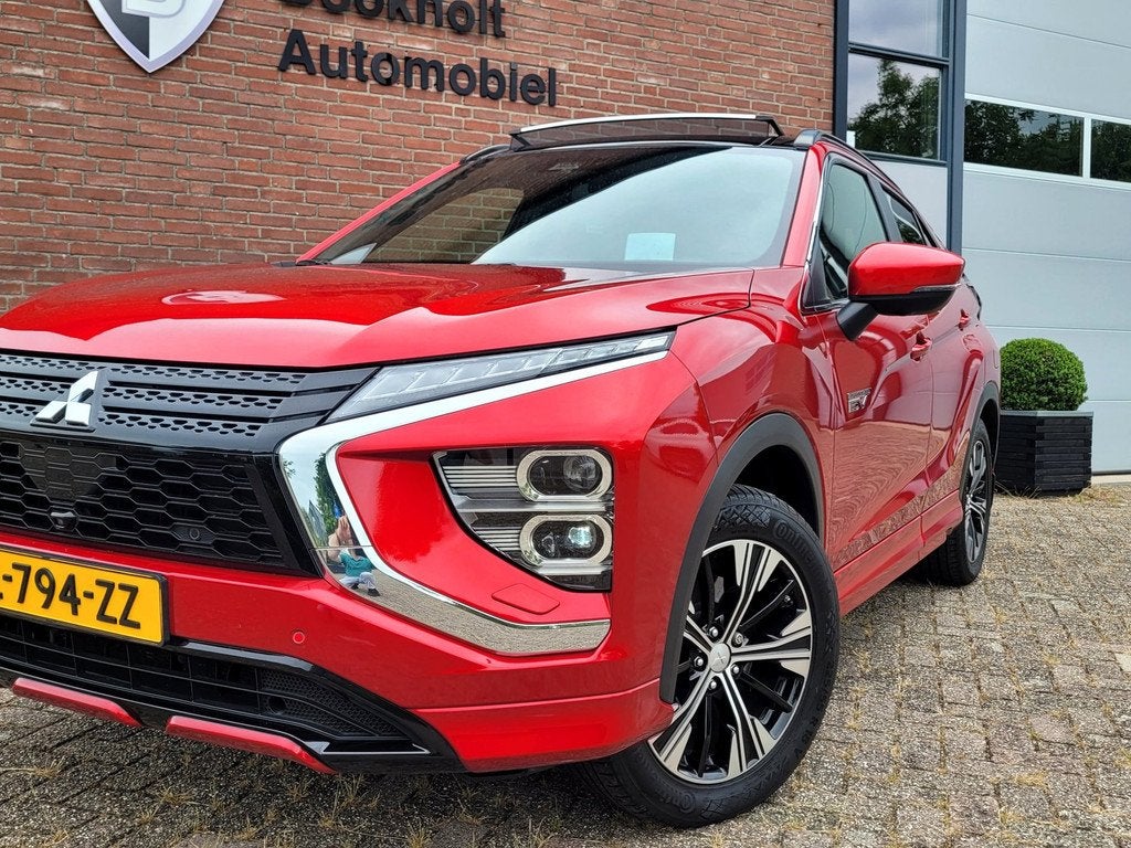 Mitsubishi Eclipse Cross 2.4 PHEV Instyle - Pano, HUD, Cam,, Auto's, Mitsubishi, Automaat, 188 pk, 4 cilinders, Bedrijf