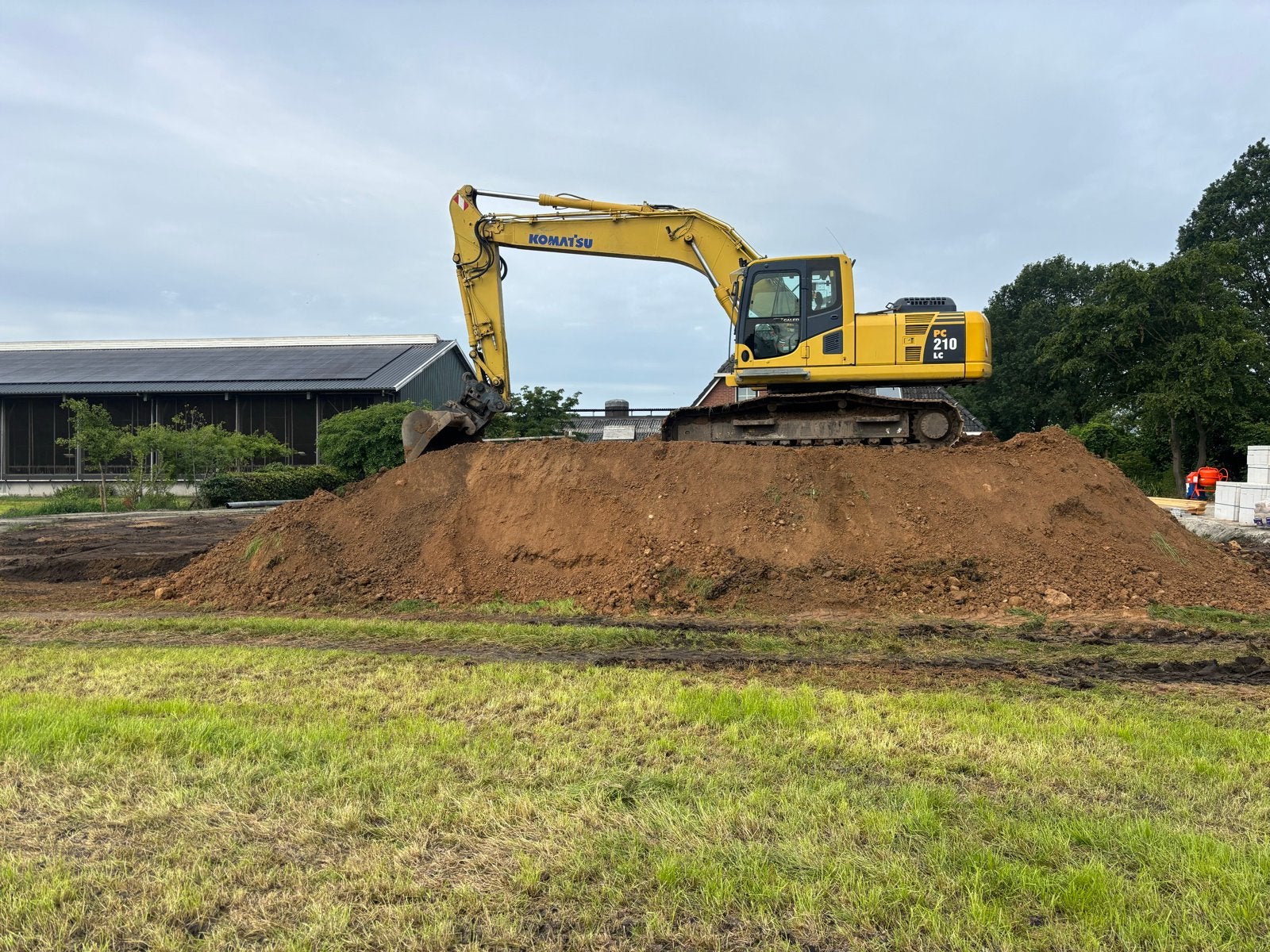Rupskraan Komatsu PC210 LC Graafmachine - Zeer Goede Staat, Zakelijke goederen, Ophalen, Graafmachine