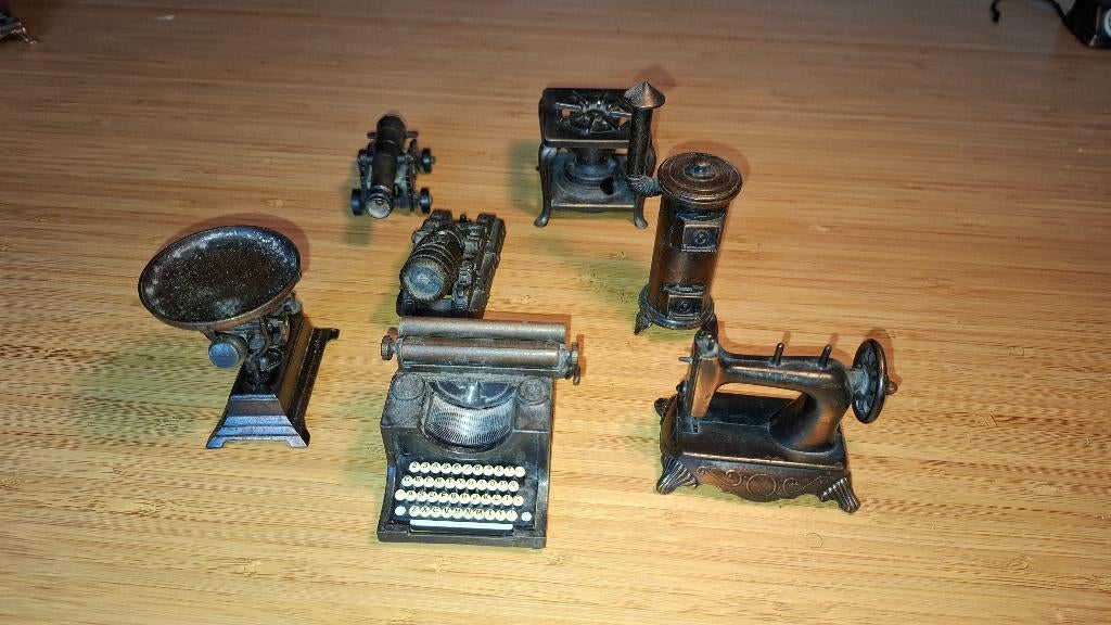 Collectie Vintage Playme Puntenslijpers (Brons/Metaal), Ophalen of Verzenden