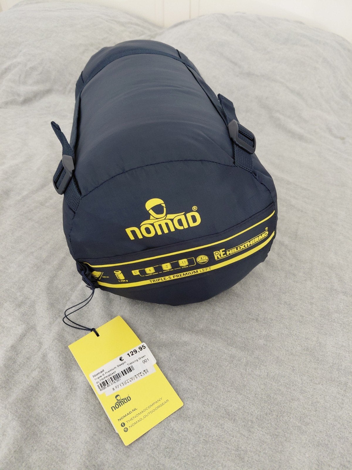 Nomad slaapzak - Nieuw met kaartje, Caravans en Kamperen, Slaapzakken, Ophalen of Verzenden, Nieuw