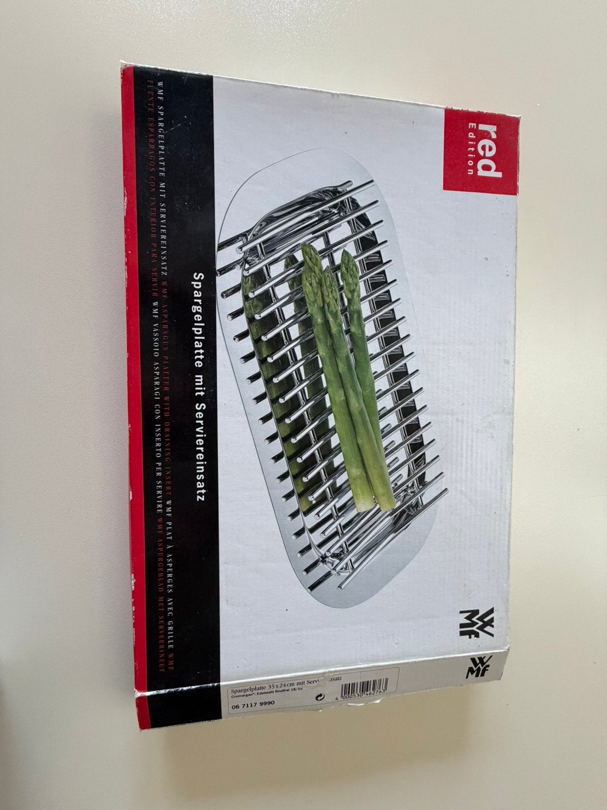 WMF serveerschaal asperges, Ophalen of Verzenden, Zo goed als nieuw, Overige materialen, Overige typen