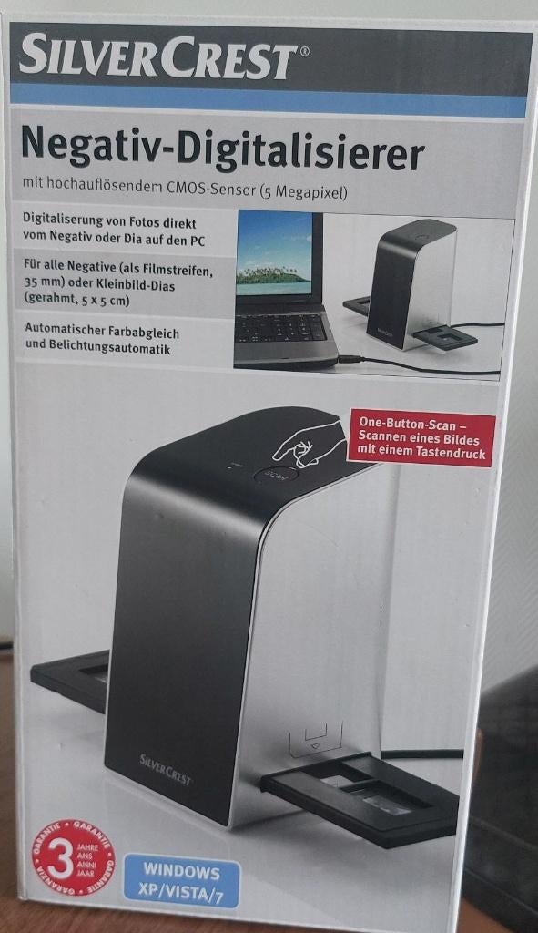Silvercrest diascanner, Diascanner, Zo goed als nieuw, Windows, SilverCrest