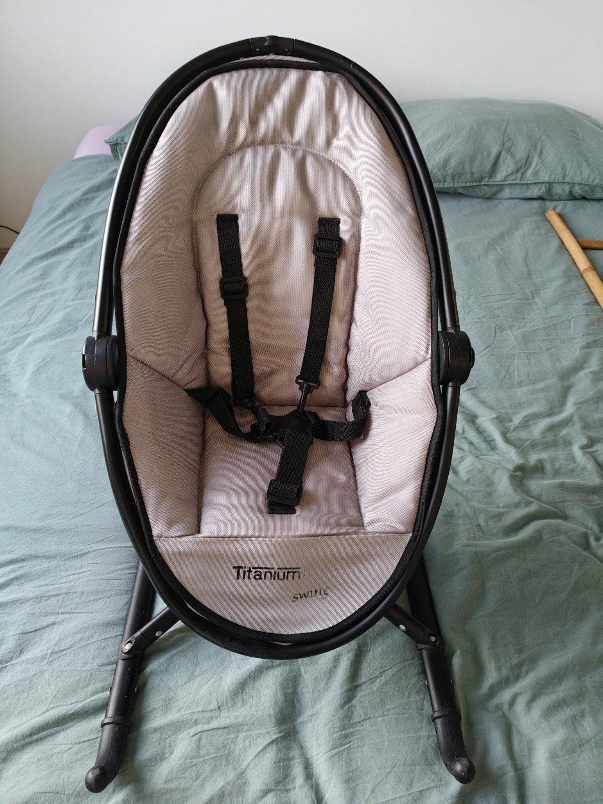 Wipstoeltje Titanium Baby Swing, Kinderen en Baby's, Wipstoeltjes, Ophalen, Gebruikt, Wipstoel, Verstelbaar