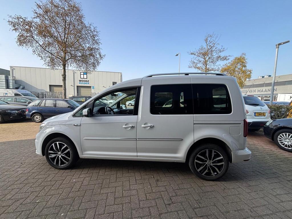 Volkswagen CADDY Combi 1.4 TSI Trendline 7p INCL NWE APK!, Auto's, Gebruikt, 700 kg, 7 stoelen, Wit