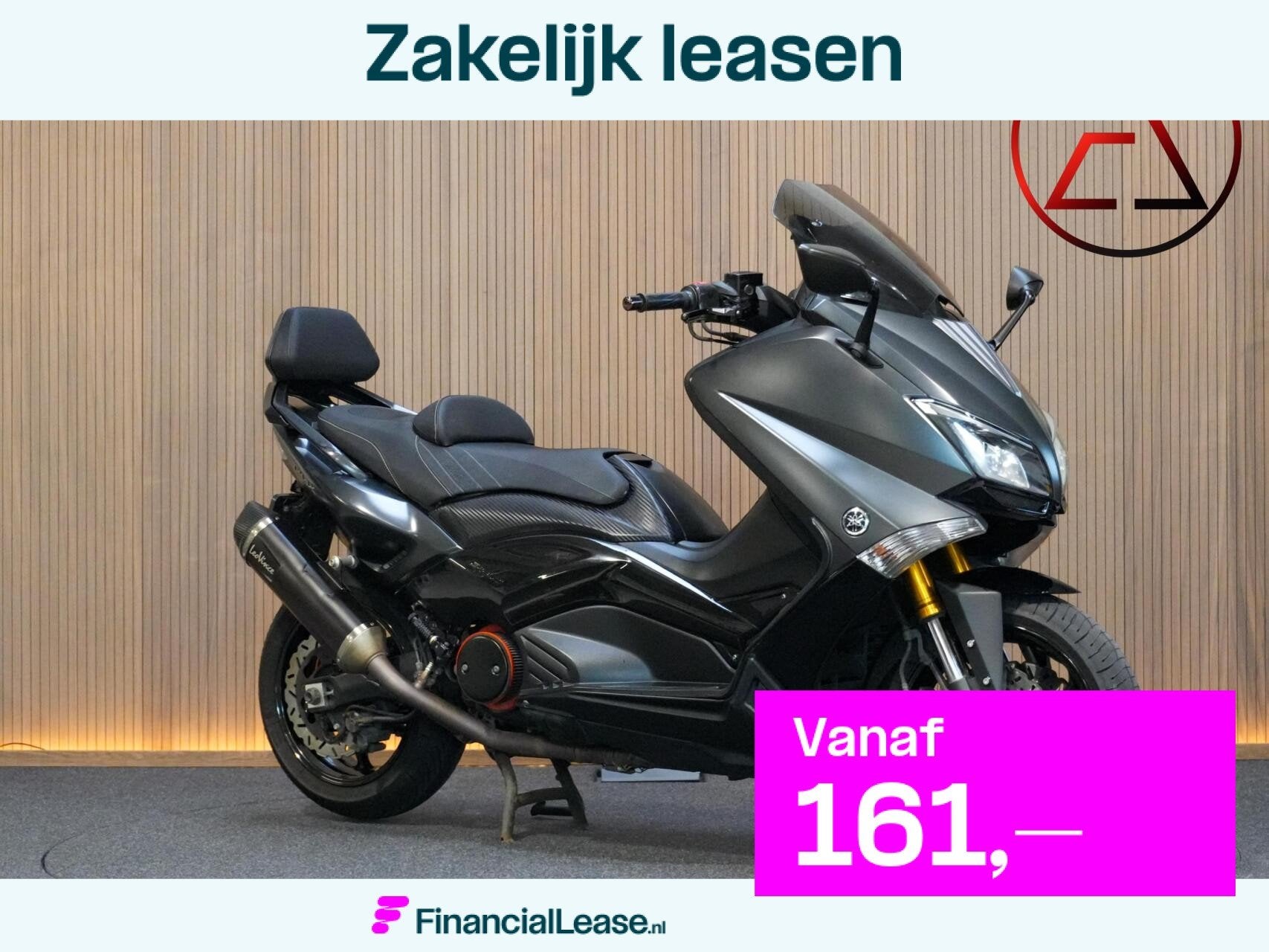 Yamaha TMAX 530 Iron Max ABS 2016 - LeoVince - Chain drive, Bedrijf, Automaat, ABS, 12 t/m 35 kW