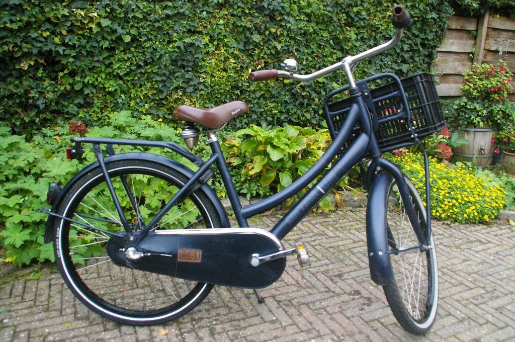 Meisje fiets Cortina U4 transport, Ophalen, Terugtraprem, Versnellingen, Cortina