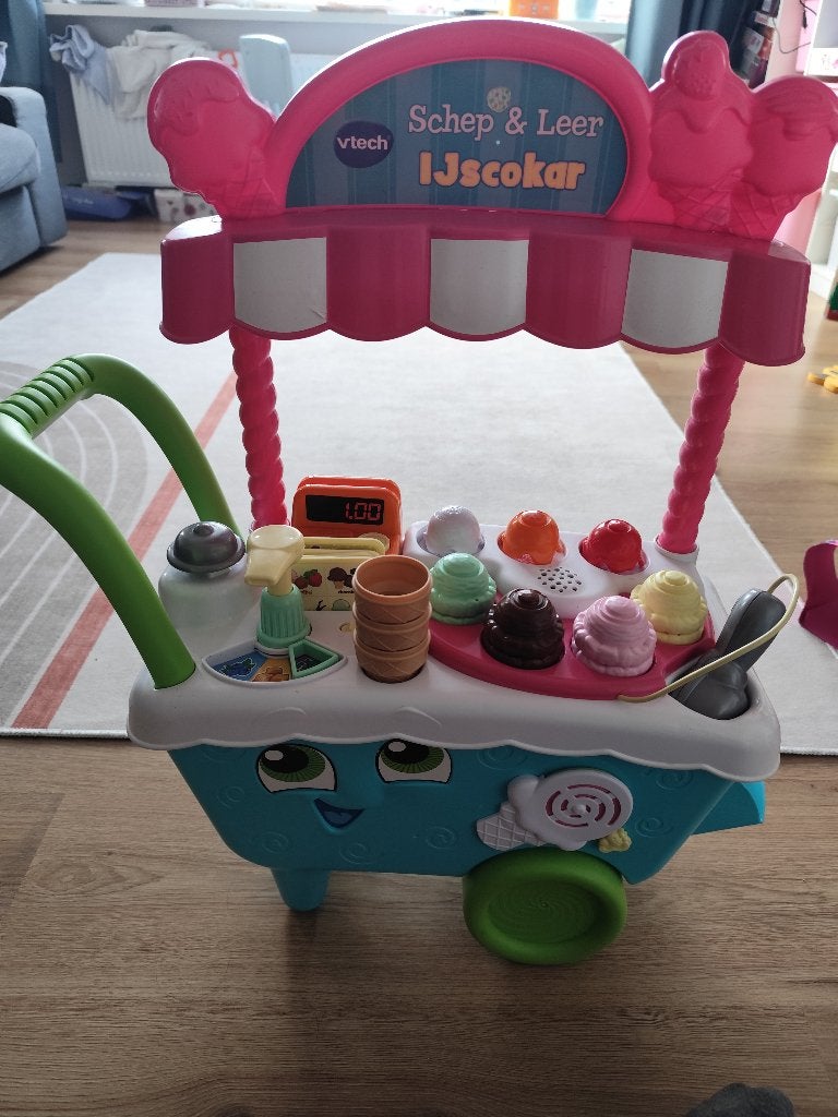 ijscokar vtech, Kinderen en Baby's, Ophalen, Zo goed als nieuw, 2 tot 4 jaar