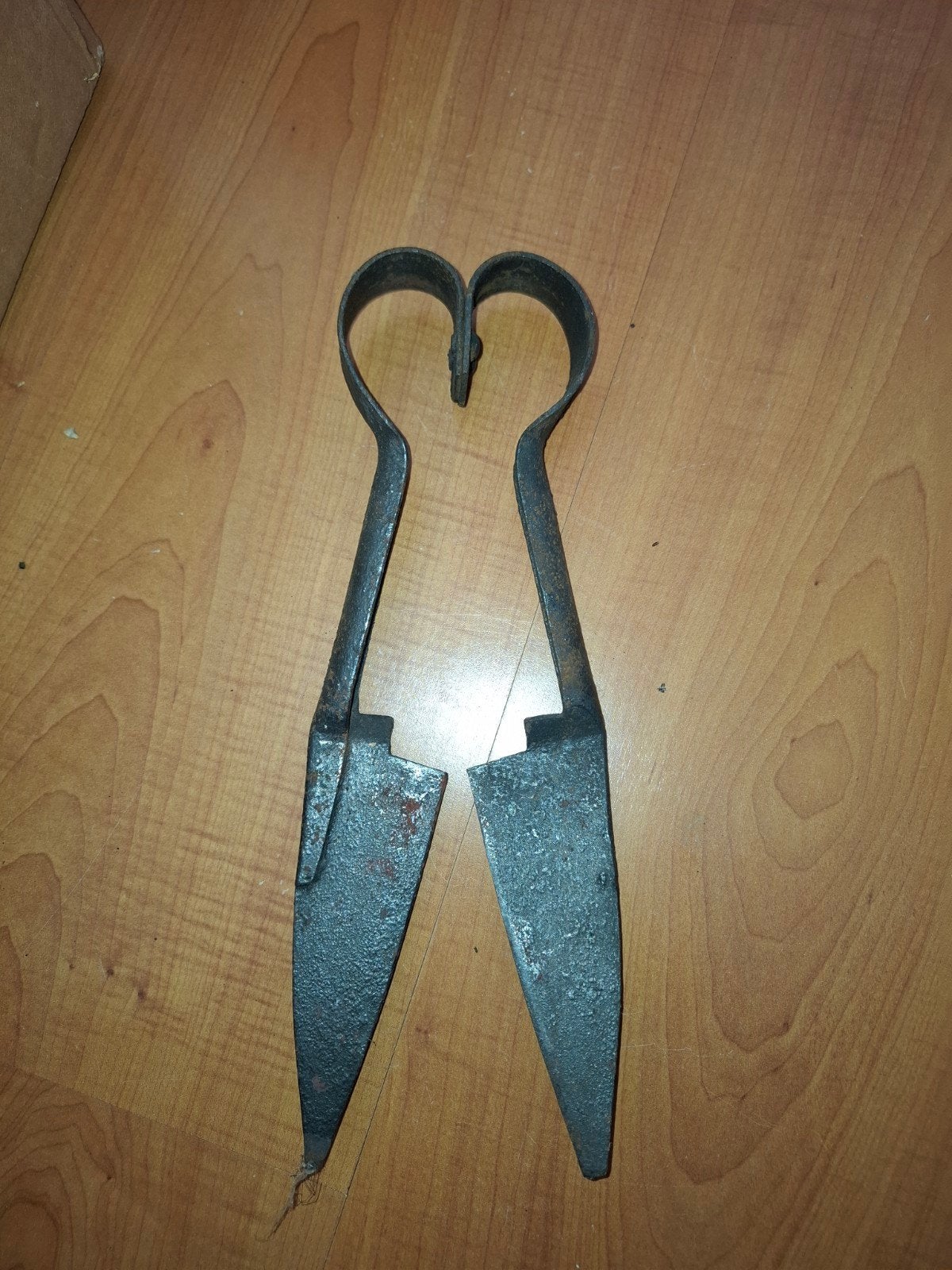 Antieke Handgesmede Schapenschaar - Wol Schaar, Ophalen of Verzenden