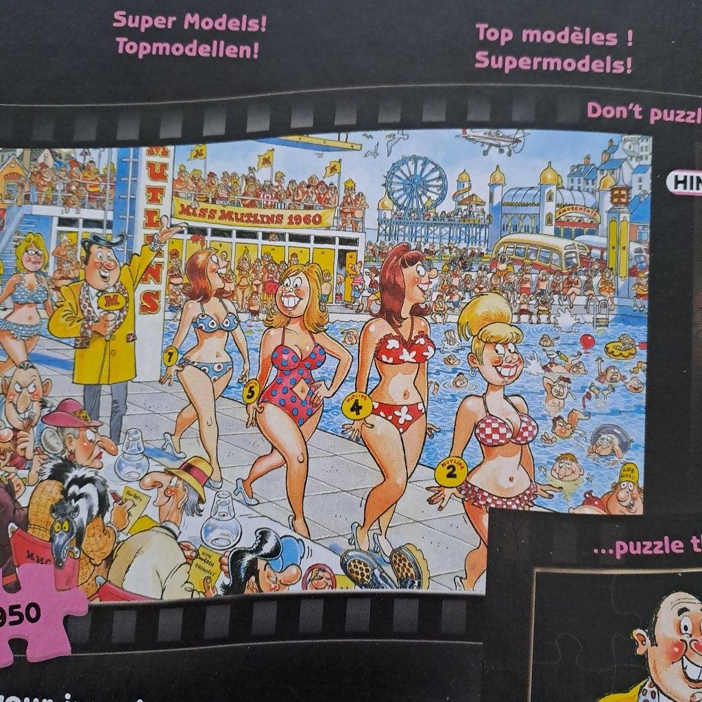 Wasgij nummer 9, Ophalen of Verzenden, 500 t/m 1500 stukjes, Zo goed als nieuw, Legpuzzel