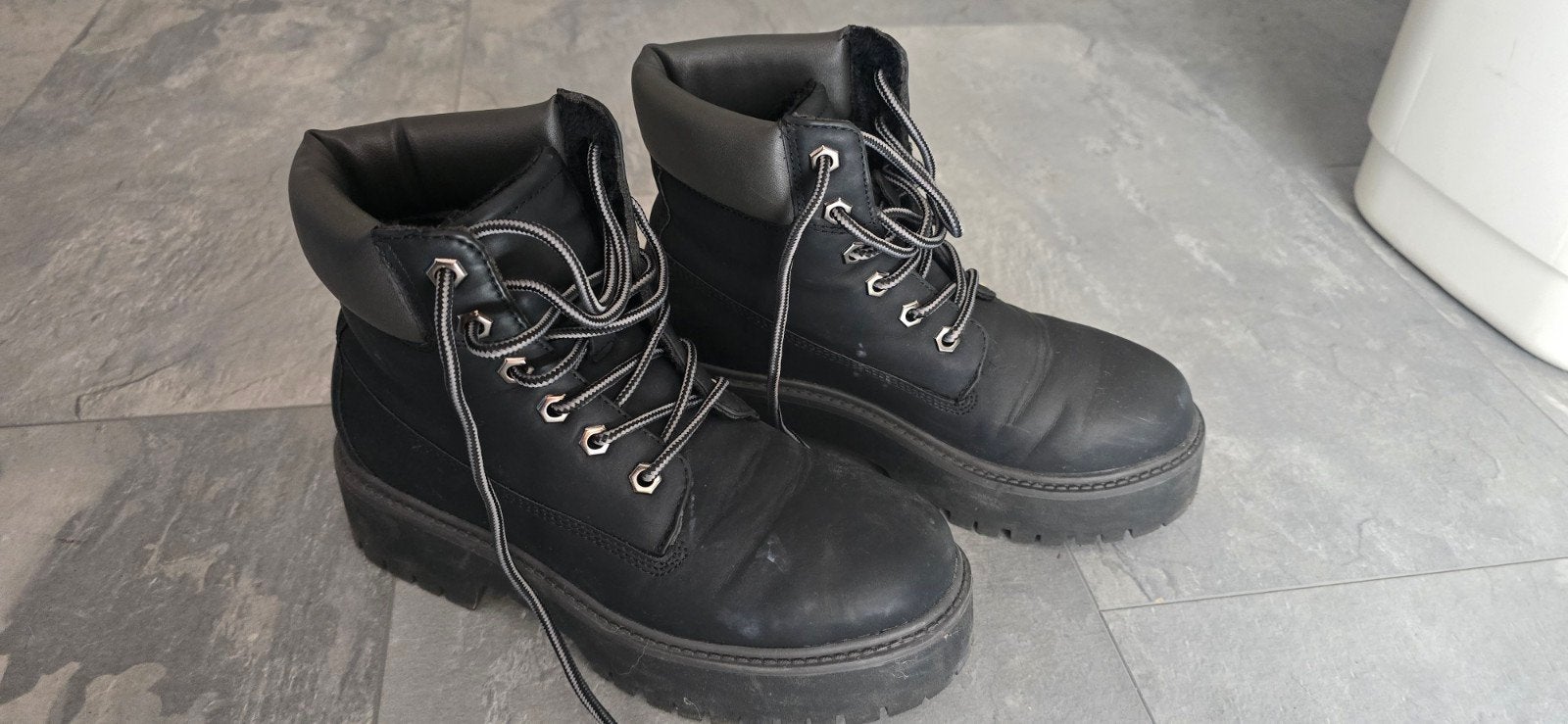 stoere boots 37, Claudia ghizzani, Zwart, Overige typen, Ophalen of Verzenden